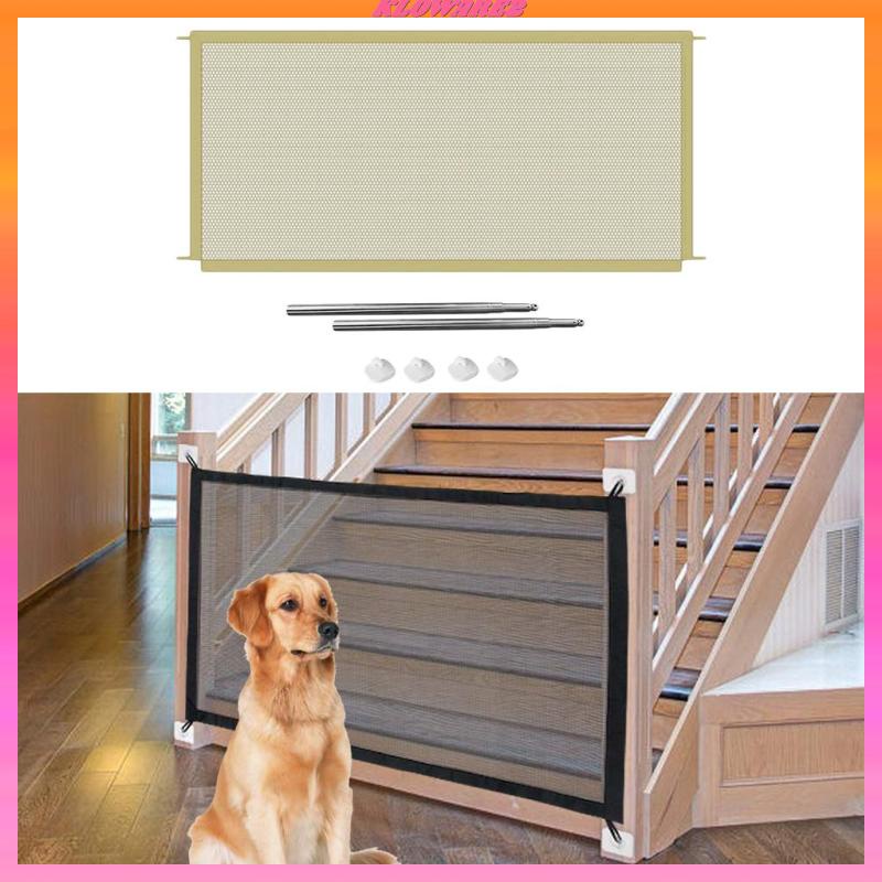 Bộ 2 Lưới Chặn Cửa / Cầu Thang Kích Thước 120x72cm An Toàn Cho Bé