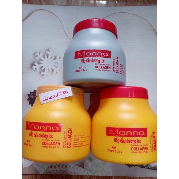 Hấp dầu Manna dành cho tóc nhuộm 1000ml