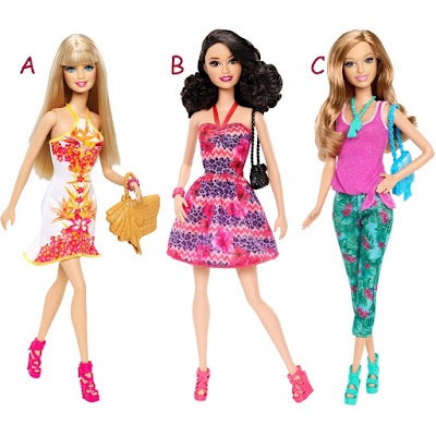 Barbie sắc màu nhiệt đới Barbie Fashionistas