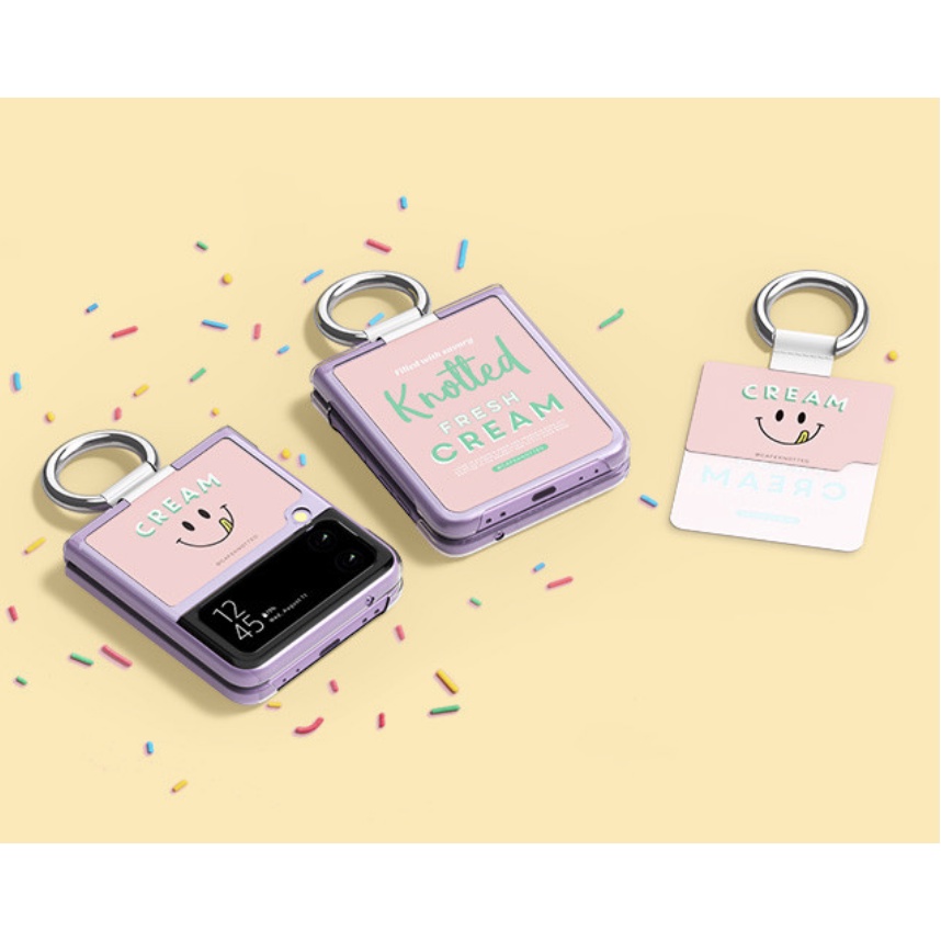 Bảng Màu Thắt Nút Kèm Túi Đựng Cho Samsung Galaxy Z Flip 3 X