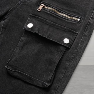 Quần Jeans Amand Transition Cargo Jeans - Black