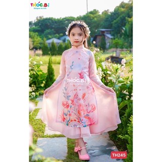 Áo Dài Tết Cho Bé Gái Cách Tân