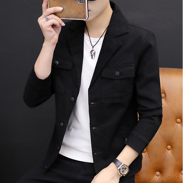 Áo khoác, áo khoác nam dài tay thiết kế năng động cá tính và trẻ trung, chất vải dày dặn mặc 4 mùa - T6