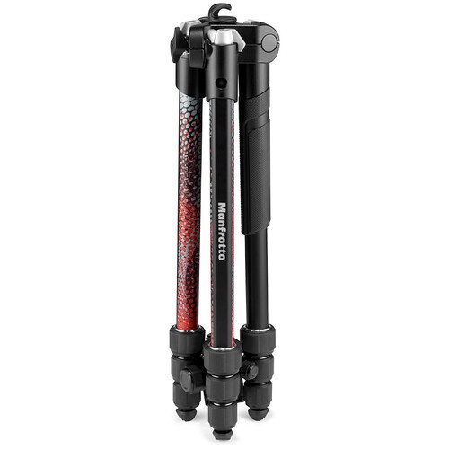 BỘ CHÂN MÁY ẢNH TRIPOD MANFROTTO ELEMENT MARK II 4-S ĐEN/ĐỎ