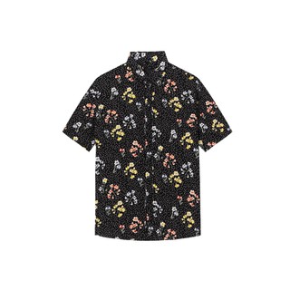 Áo sơ mi Amand Floral Pattern Shirt - Black/ CB05
