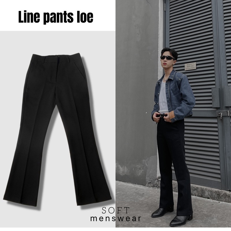 Quần vải ống loe nam SOFT MENSWEAR - Flare Trouser SM