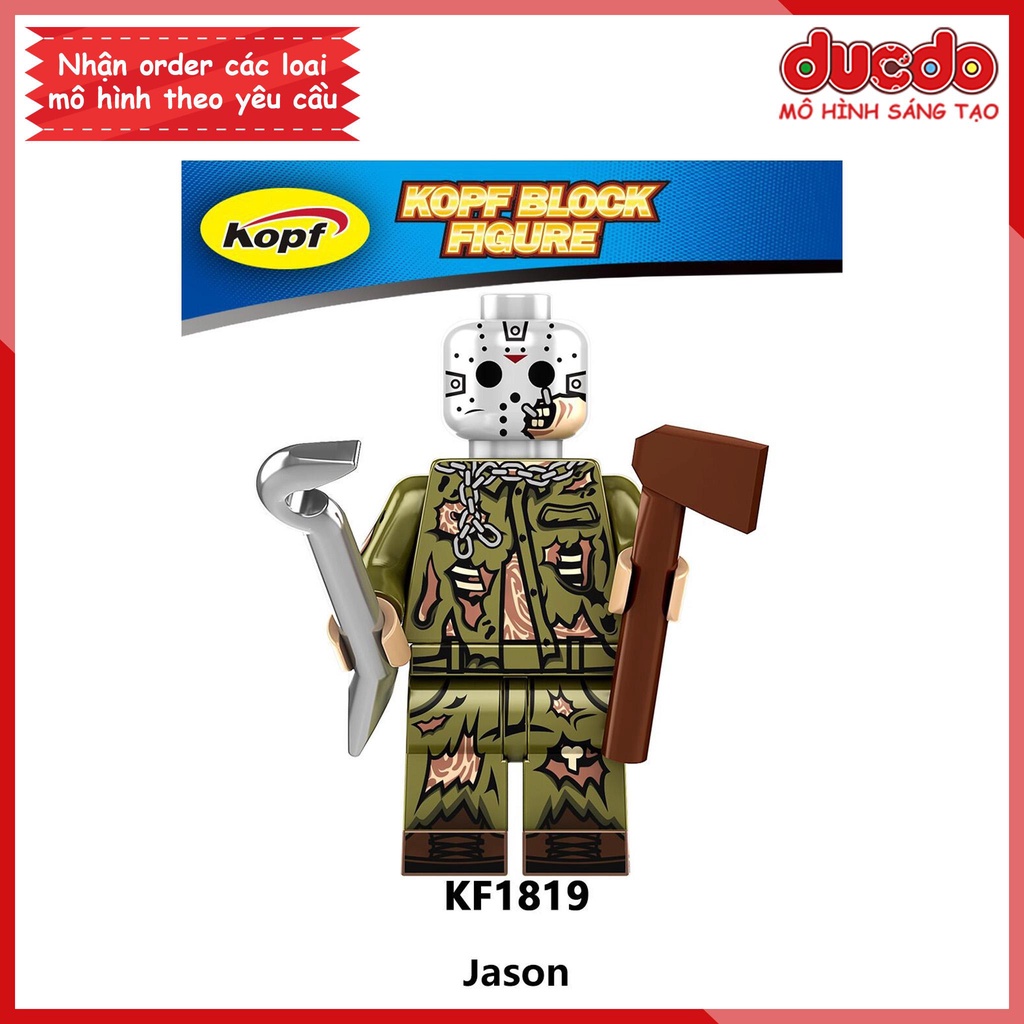 Minifigures các nhân vật Halloween - Đồ chơi Lắp ghép Xếp hình Mini Mô hình Kopf KF6173