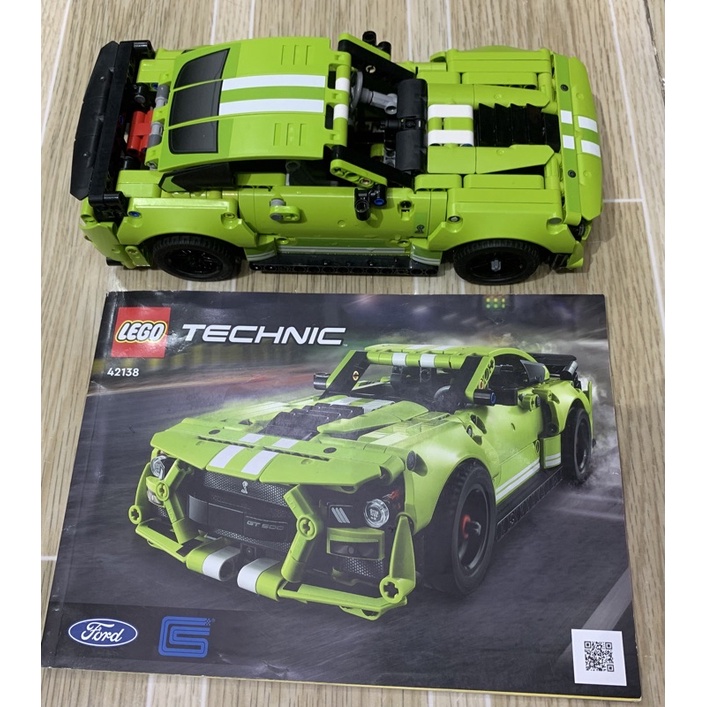 lego technic 42138 siêu xe ford mustang shelby GT500 hàng chính hãng