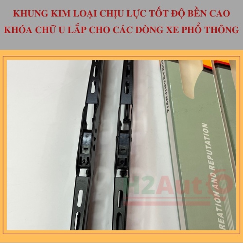 Gạt Mưa Ô Tô GM06 Thanh Gạt Mưa Khung Xương Sắt Chổi Gạt Mưa Có Lưỡi Gạt Mưa Cao Cấp Siêu Sạch Siêu Bền