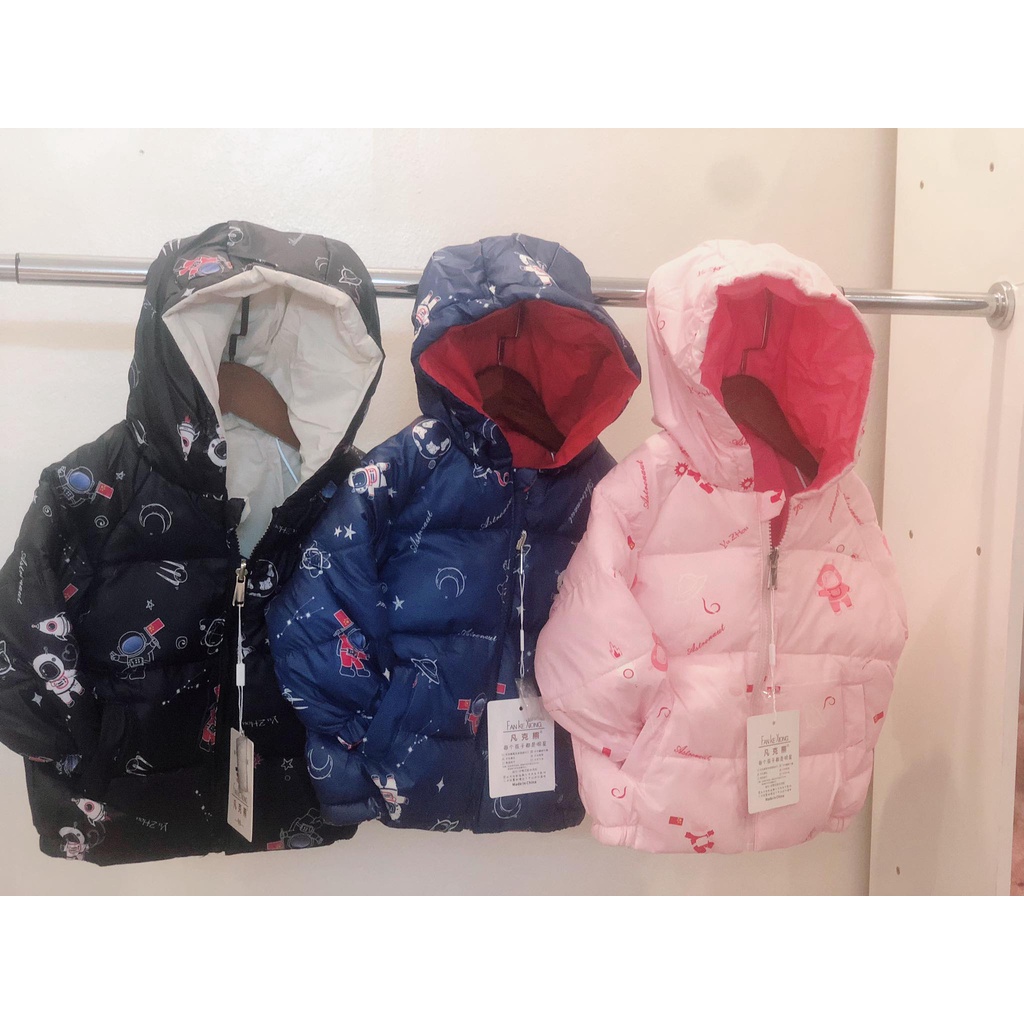 Áo phao siêu nhẹ dài tay loại dày cho bé hàng cao cấp AP07