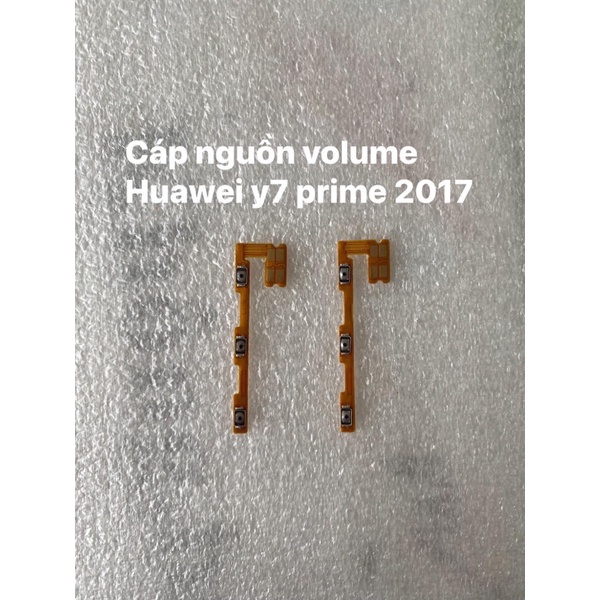 cáp nguồn volume huawei y7 prime 2017