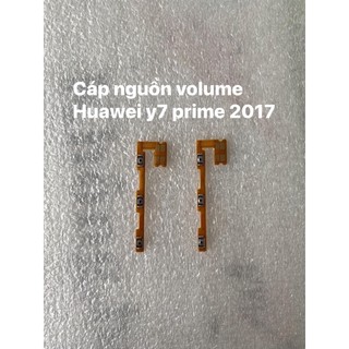 Cáp nguồn volume huawei y7 prime 2017