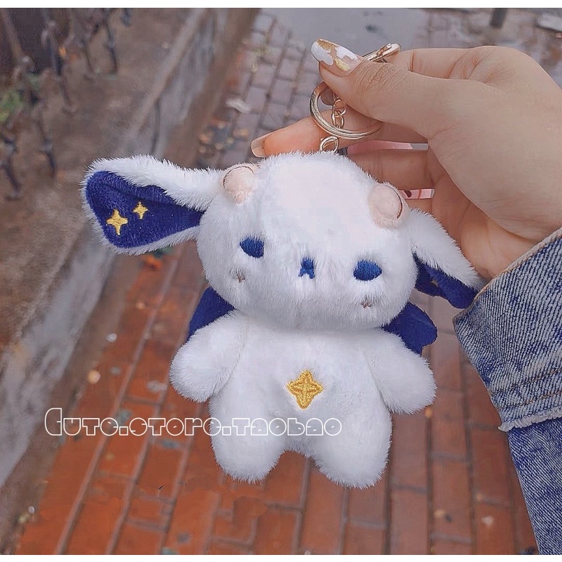 GẤU BÔNG MÓC KHOÁ SIÊU DỄ THƯƠNG THIÊN THẦN VÀ ÁC QUỶ