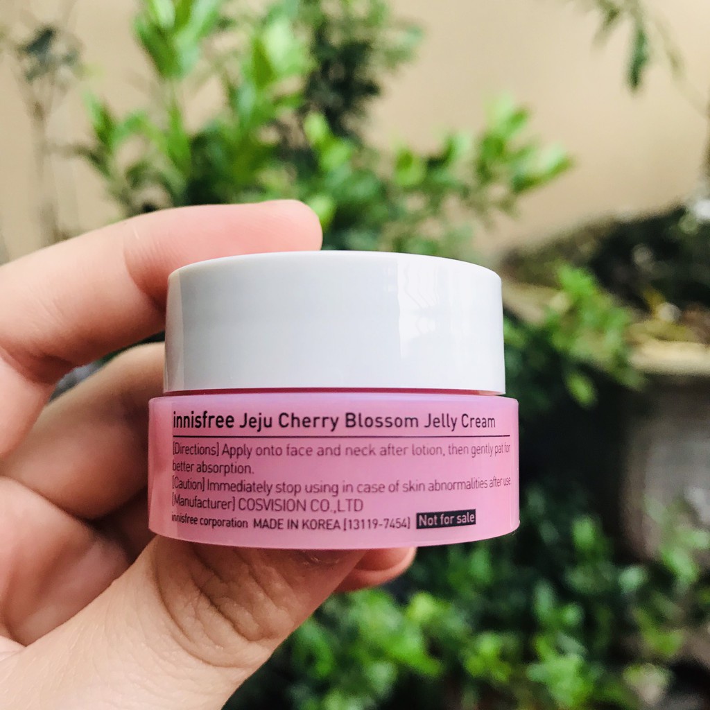 Kem Dưỡng Ẩm Innisfree Jeju Cherry Blossom Jelly Cream 10ml