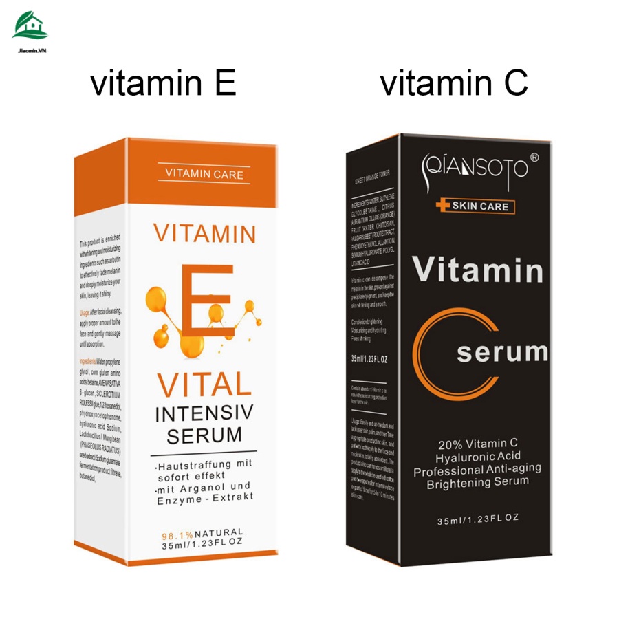 Tinh Chất Axit Hyaluronic Và Vitamin C Giúp Se Khít Lỗ Chân Lông Và Làm Trắng Da Hiệu Quả