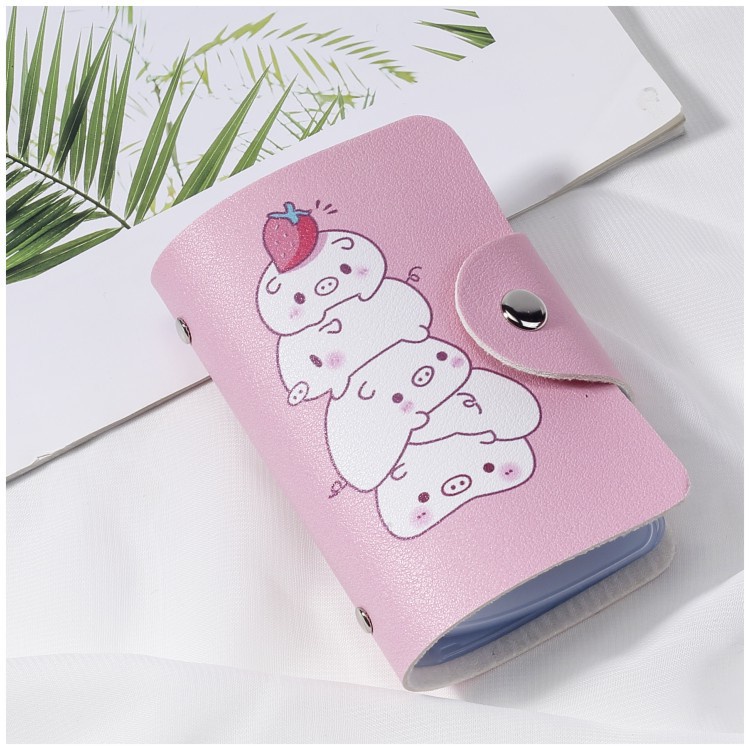 Ví Đựng Thẻ Đa Năng Cỡ Lớn In Hoạt Hình Doraemon Pikachu Dễ Thương Cho Nam Và Nữ