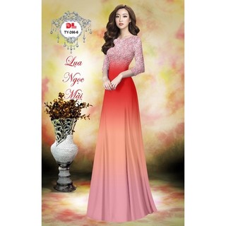 vải áo dài Ombre