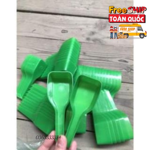 Thìa xúc cám thìa xúc cám chim, gà, bồ câu Lacoda phụ kiện chim cảnh