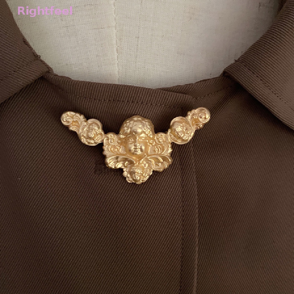 1 Huy Hiệu Cài Áo Kim Loại Hình Cánh Bướm / Chim Cánh Thiên Thần Màu Vàng Cổ Điển Phong Cách Âu Mỹ Thích Hợp Làm Quà Tặng Tiệc Tùng Cho Nam Và Nữ Cl