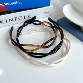 Cài tóc nhựa xoắn Modleaf Twist headban Hàn Quốc