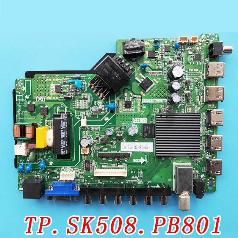 Tivi LCD được thử nghiệm tốt LED-4302SMB 45LTV LED-4557 bo mạch chủ TP.SK508.PB801 hoạt động tốt