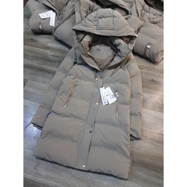 Áo phao dáng dài zr dư xịn