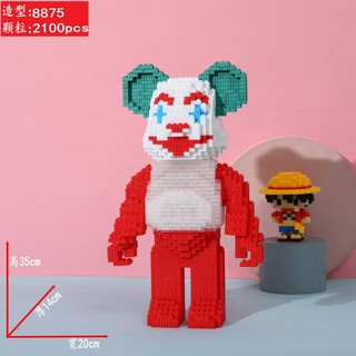 Bộ đồ chơi lắp ráp gấu bear brick size 35cm (tặng kèm búa)