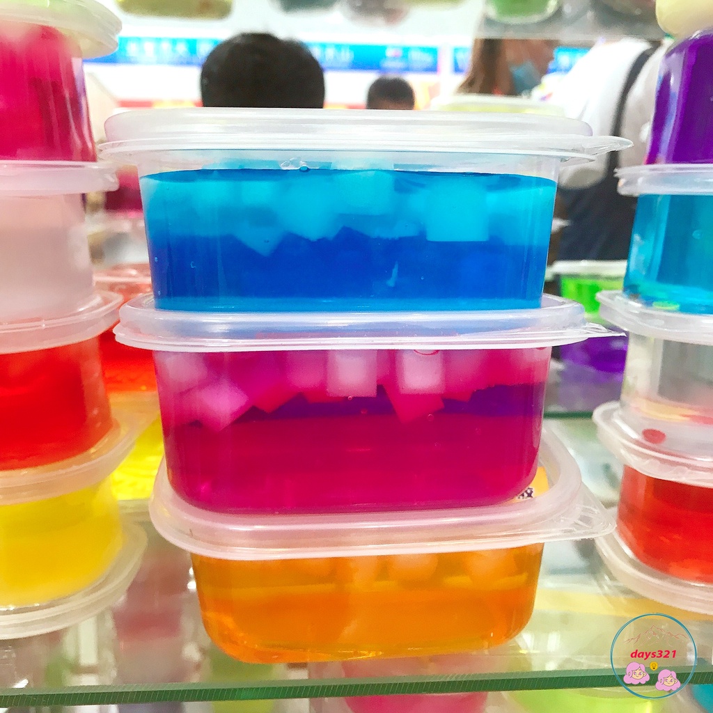 Slime dạng âu to thạch xốp 7 màu Đồ chơi slam chất nhầy ma thuật squishy