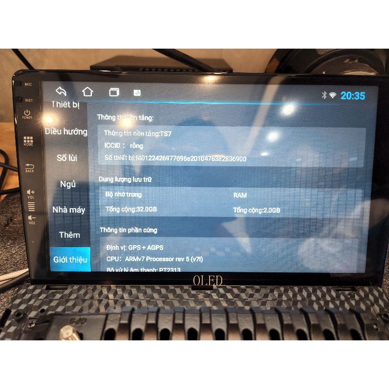 Màn hình Android Oledpro C2 New bản wifi ram 2+32g, CHIA ĐÔI MÀN HÌNH bh 1 năm đổi mới