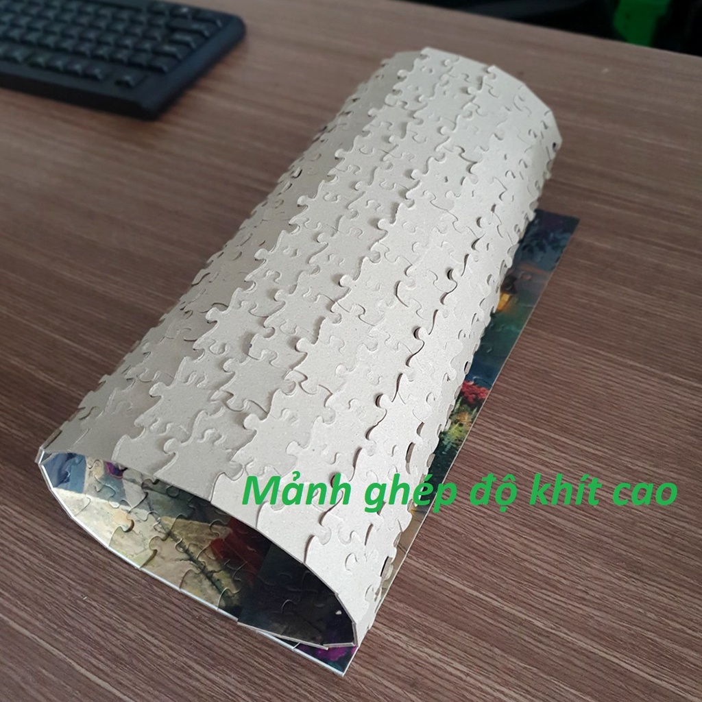 Bộ Tranh Xếp Hình Minh Châu 1000 Mảnh – Cảnh Phúc Cung, Hàn Quốc (Kích Thước 50x80cm)
