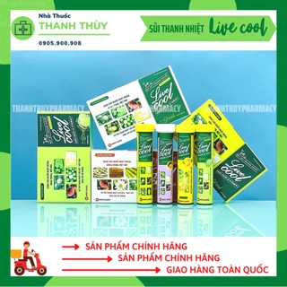 Bột Sủi Thanh Nhiệt LIVE COOL Nam Dược [Hộp 10 Gói] Thanh Nhiệt, Mát Gan, Giải Độc