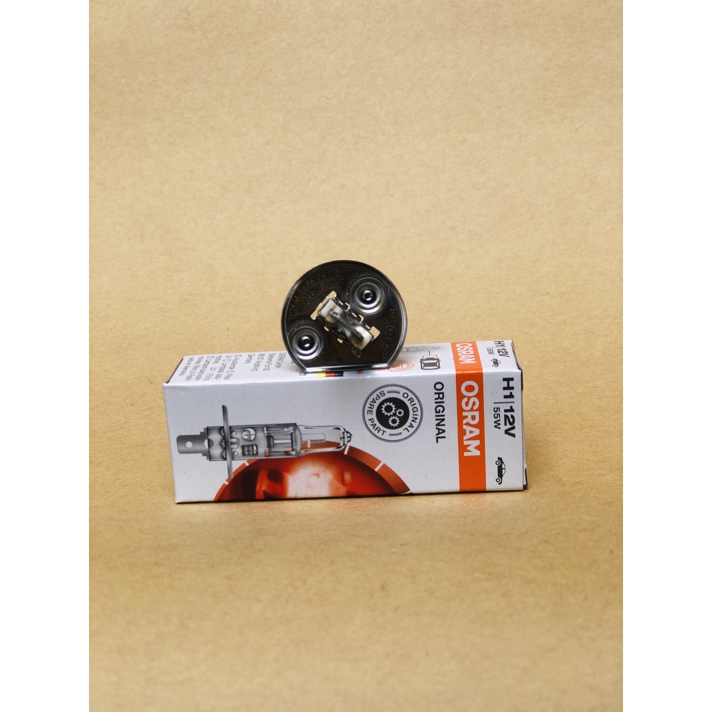 Bóng Đèn Pha Halogen Osram Original 12V 55W dùng cho Ô tô, Xe máy Chân H1, H3, H4, H7, H11