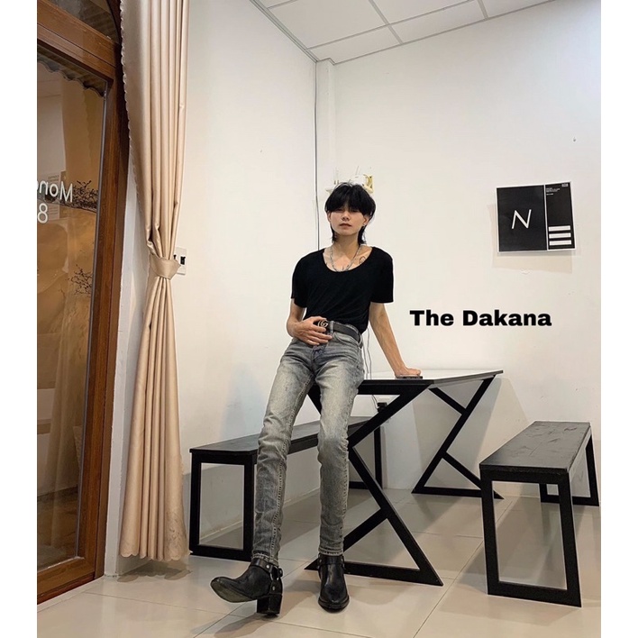 HARNESS BOOTS VER 2 Giày Bốt Nam Da Bò Nhập Khẩu Bangladesh Cao Cấp Gót Gỗ 5cm, Khóa Kéo YKK - TDK Shoemaker