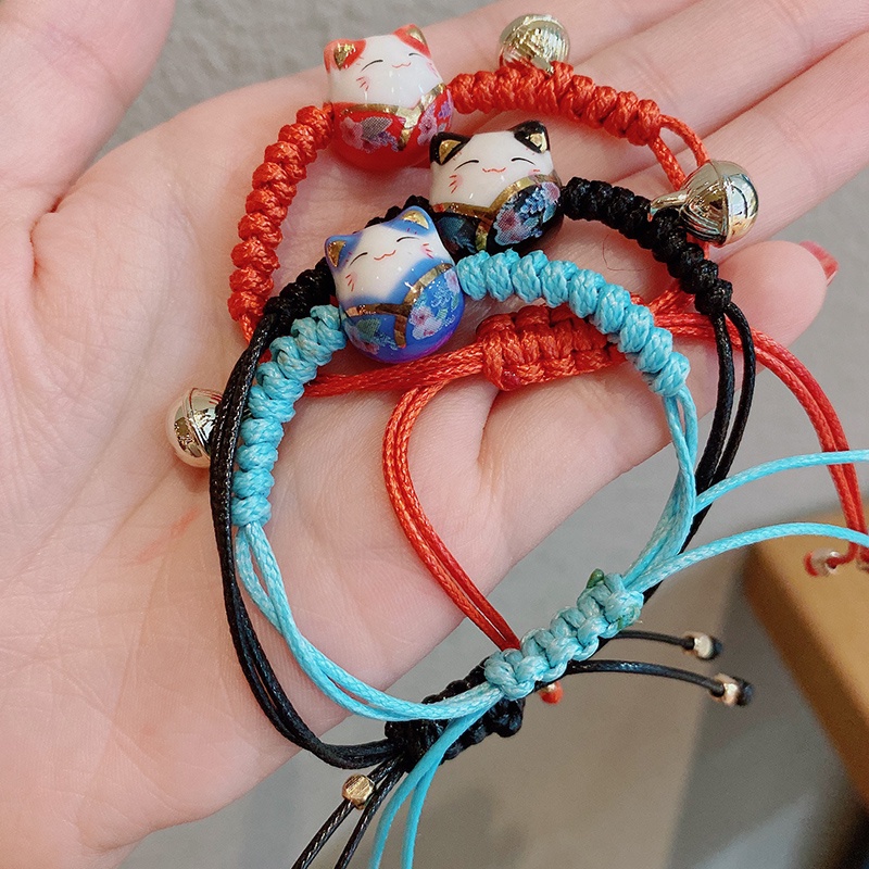 Vòng Tay Hình Mèo May Mắn Cho Nữ