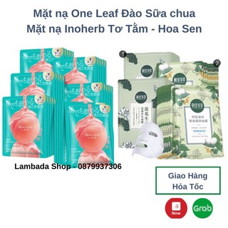 Mặt nạ dưỡng da One Leaf và Inoberb dưỡng da - Bill chính hãng