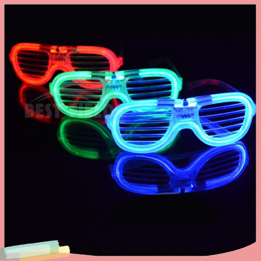 Mắt kính dự tiệc gắn đèn LED với 3 chế độ sáng độc đáo thú vị