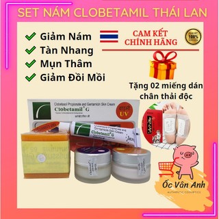 Bộ kem giảm nám cao cấp clobetamil g thái lan