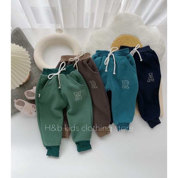 Quần nỉ ấm cho bé 10-25kg