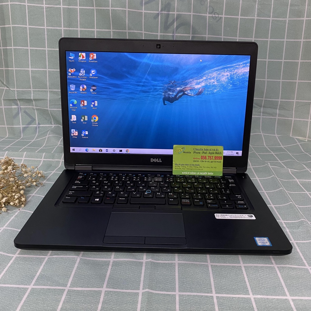 Laptop Dell Latitude E5480 Core i5 6300U- Ram 8GB- Ổ cứng SSD 128GB – 14 inch. Máy nguyên zin | BigBuy360 - bigbuy360.vn