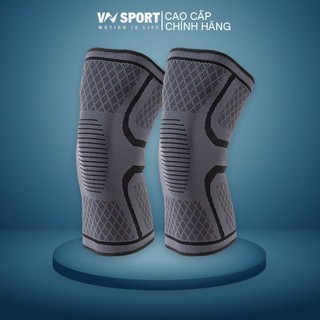 「1 cặp」băng gối đá bóng, bó gối thun thể thao vnsport - vn09 | knee sleeves vn09 - vnsport
