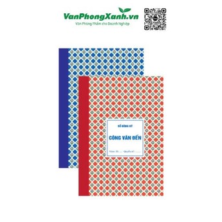 Sổ công văn đến - đi bìa hoa 160tr
