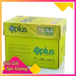 Giấy ik plus a4 định lượng 70gsm