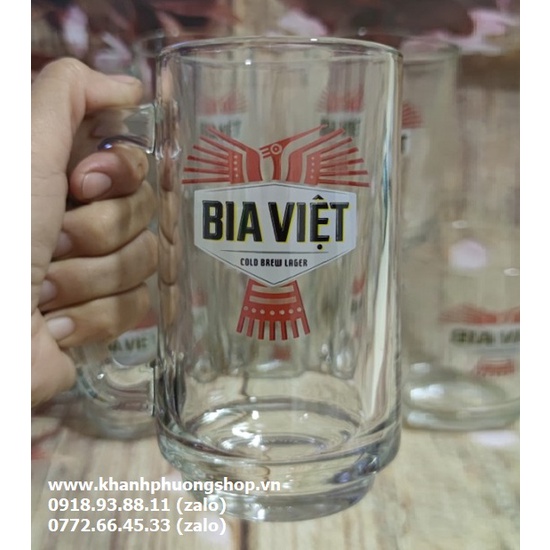 Bộ 6 ly bia Việt hàng Thái cao cấp - bộ 6 ly bia hàng Thái