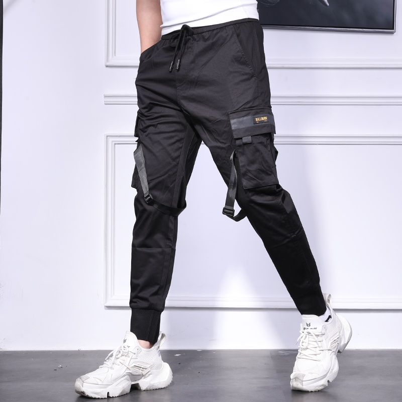 Quần jogger kaki nam SOZO phối thúi hộp cá tính - JOGGER NAM 9000025C2