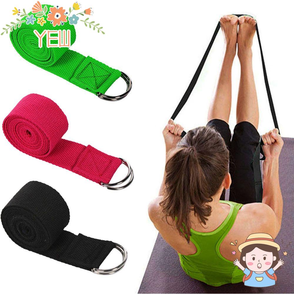 Dây Đai Co Giãn Chất Lượng Cao Hỗ Trợ Luyện Tập Yoga / Gym