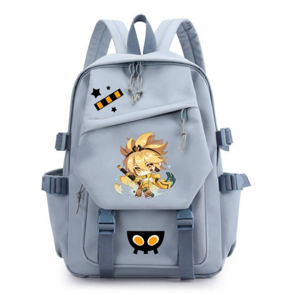 Ba Lô Đi Học Mini In Họa Tiết Anime Bump World Dành Cho Học Sinh Tiểu Học