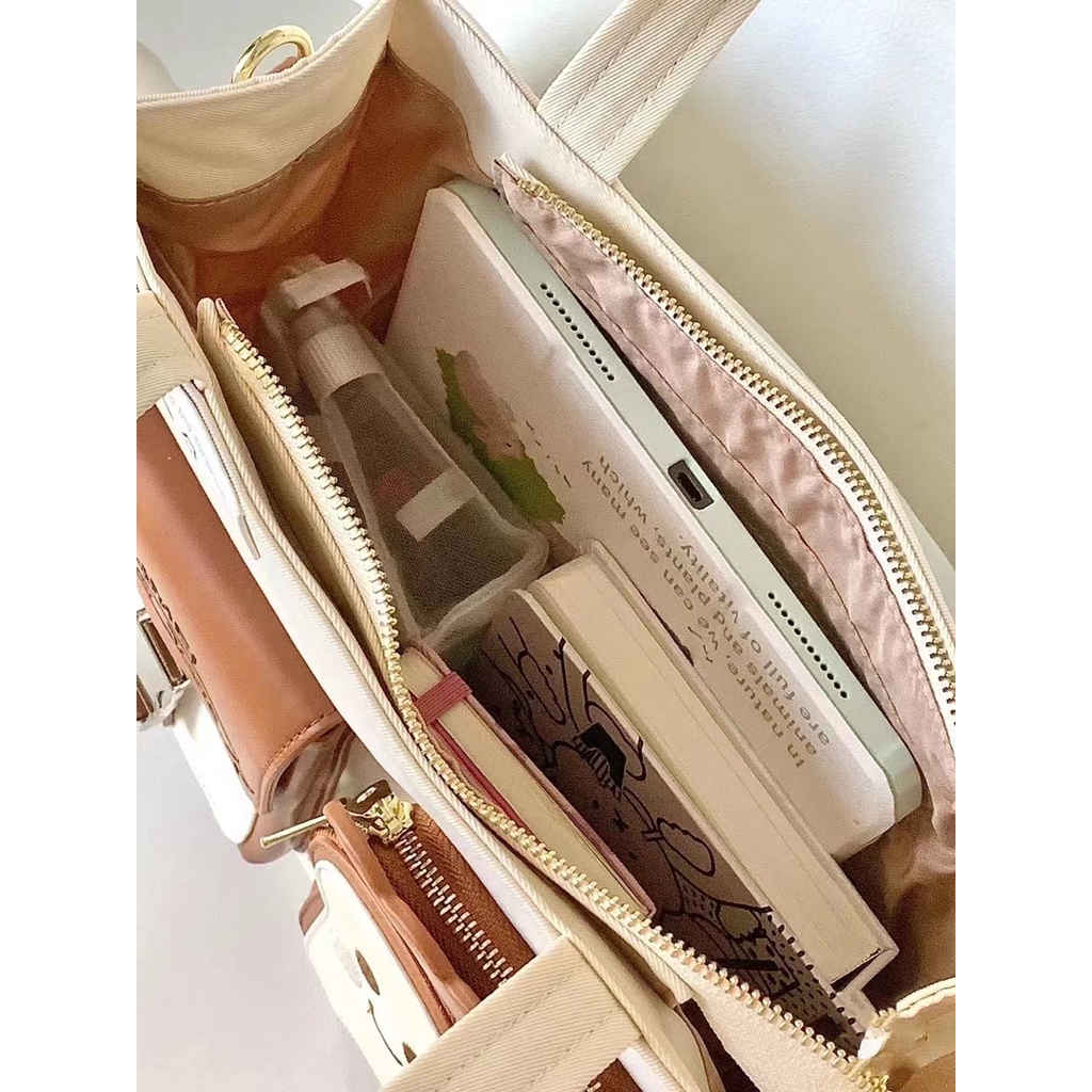 Túi Tote Đeo Vai / Xách Tay Cỡ Lớn Thiết Kế Đơn Giản Thời Trang Mùa Hè Xinh Xắn Cho Nữ