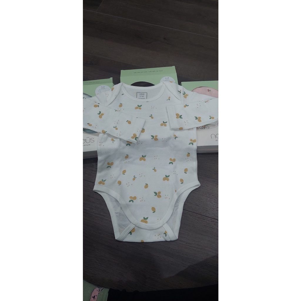 Body Chip Dài Tay Thu Đông Bé Trai, Bé Gái, Body Chip NOUS PREMIUM Cao Cấp 3M-12M