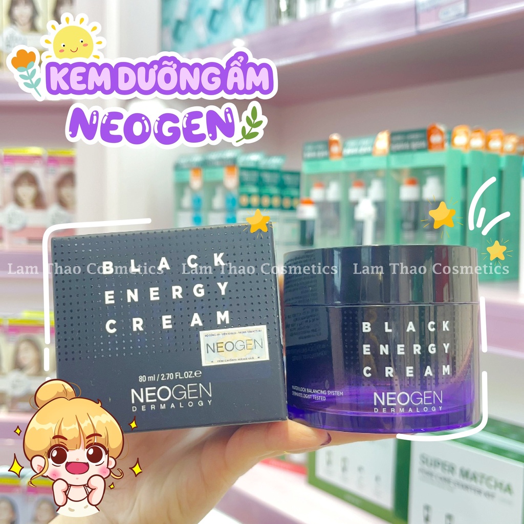 Kem Dưỡng Ẩm Neogen Black Energy Cream