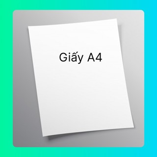 Giấy in, giấy photo 100 tờ double a - a4 và a5
